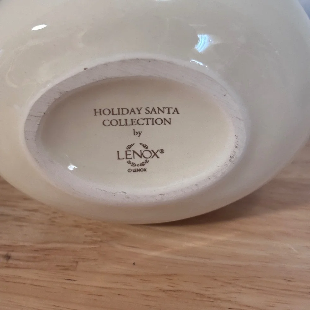 Lenox holiday santa
